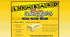 Desktop Screenshot of lombard-amigos.pl